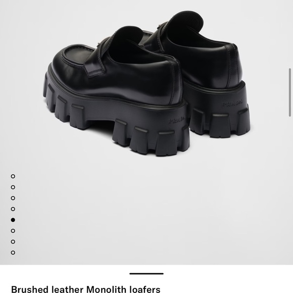 Prada monolith loafer - Picture 4 of 11